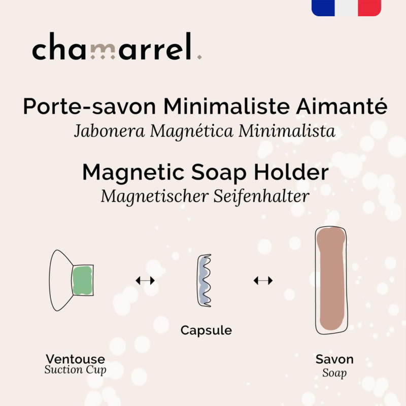 Porte-savon aimanté - Chamarrel