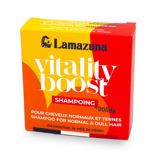 Shampoing solide vigueur et tonus - Vitality boost