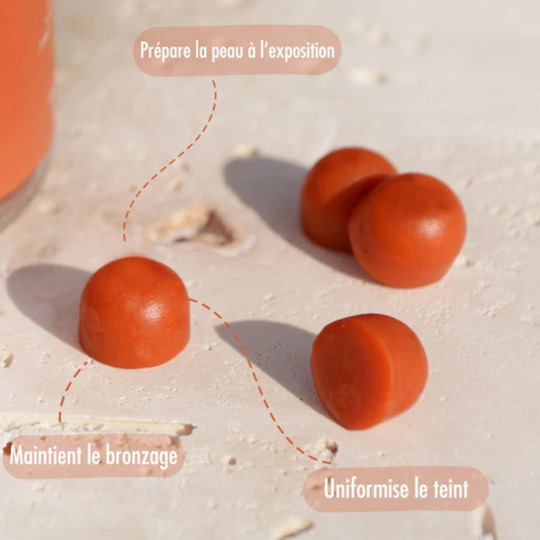 Super-gummies peau dorée - carotte & tomate