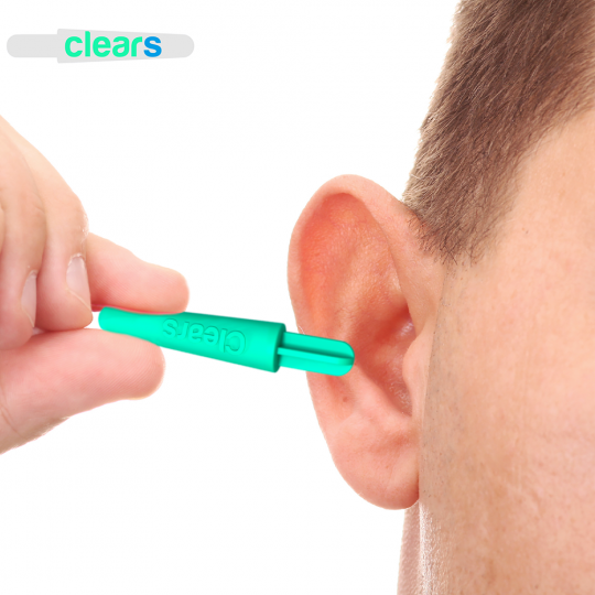 Bâtonnets d'oreilles écologiques en silicone médical