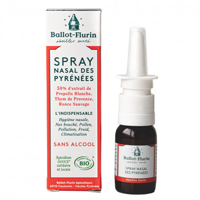 Spray nasal des pyrénées sans alcool – Ballot Flurin