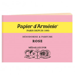 Papier d'Arménie La Rose - Carnet de 36 lamelles : : Hygiène et  Santé