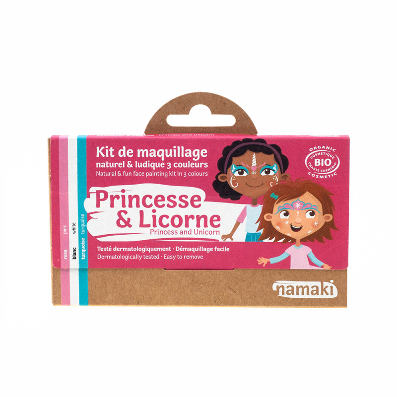 namaki Kit Maquillage Visage Princesse & Licorne, 1 kit - Boutique